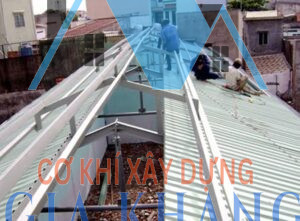 Đơn vị thi công mái tôn chống nóng