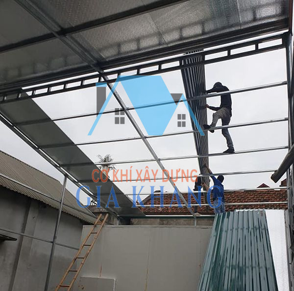 đơn vị thi công mái tôn trọn gói