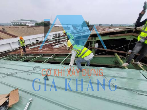 đơn vị thi công mái tôn bình dương